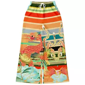 The Koi Dragon Eco-Poly Stretchy Phat Bellbottoms