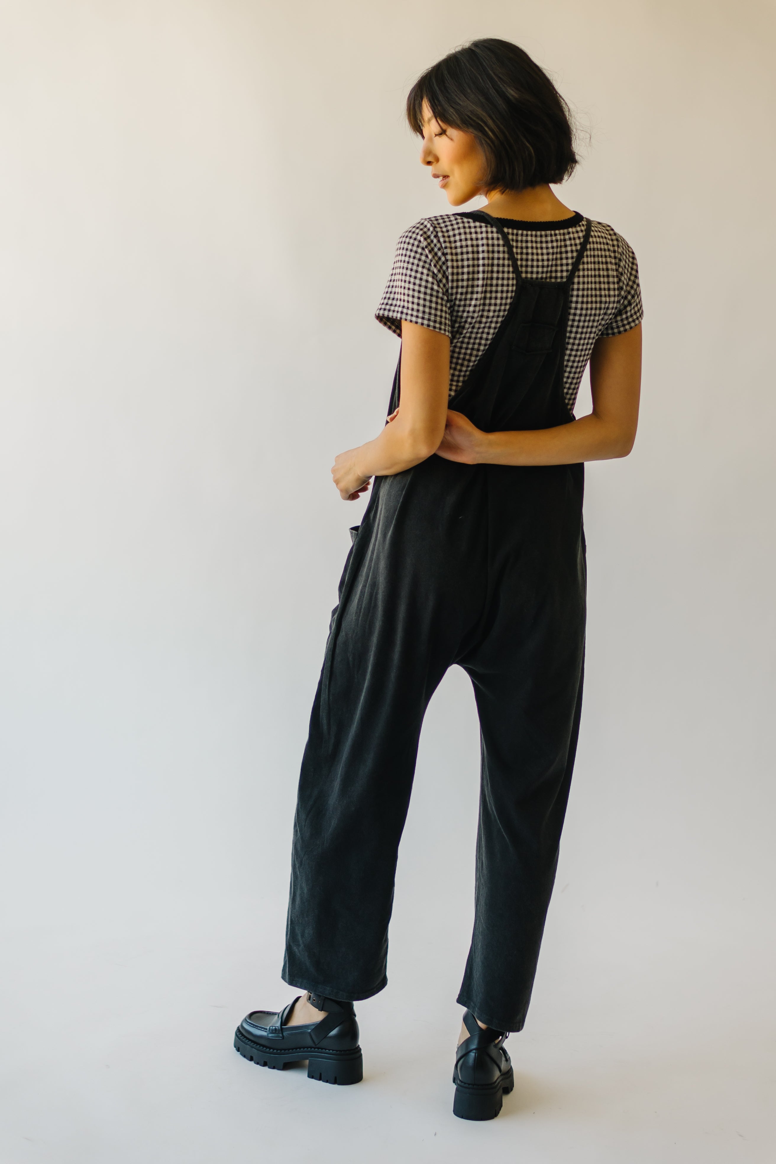 The Rodman Pocket Detail Jumpsuit in Black