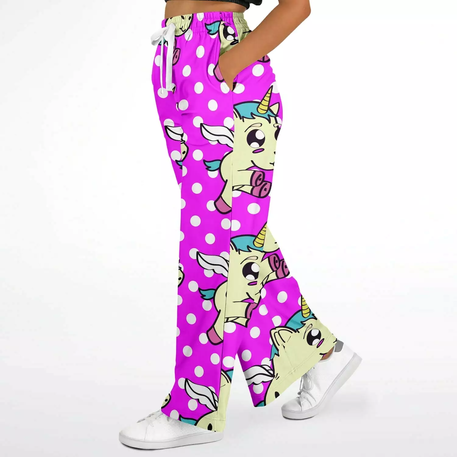 Unicorn Supreme Eco-Poly Stretchy Phat Bellbottoms