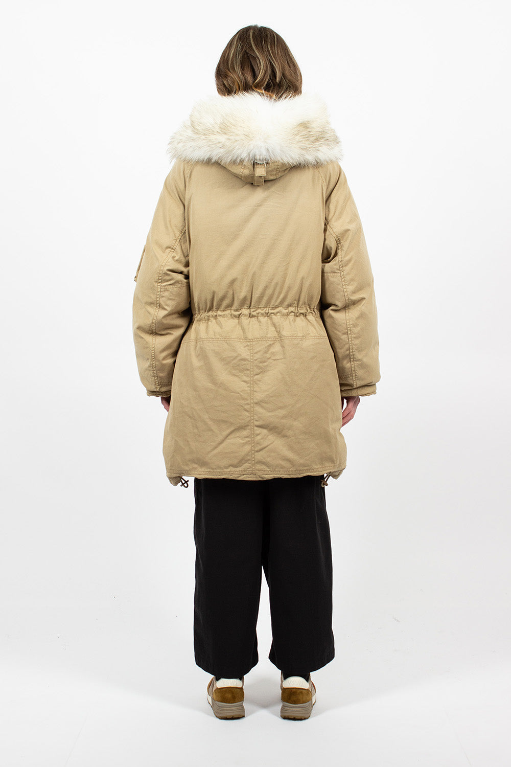 Valdez Down Coat Beige