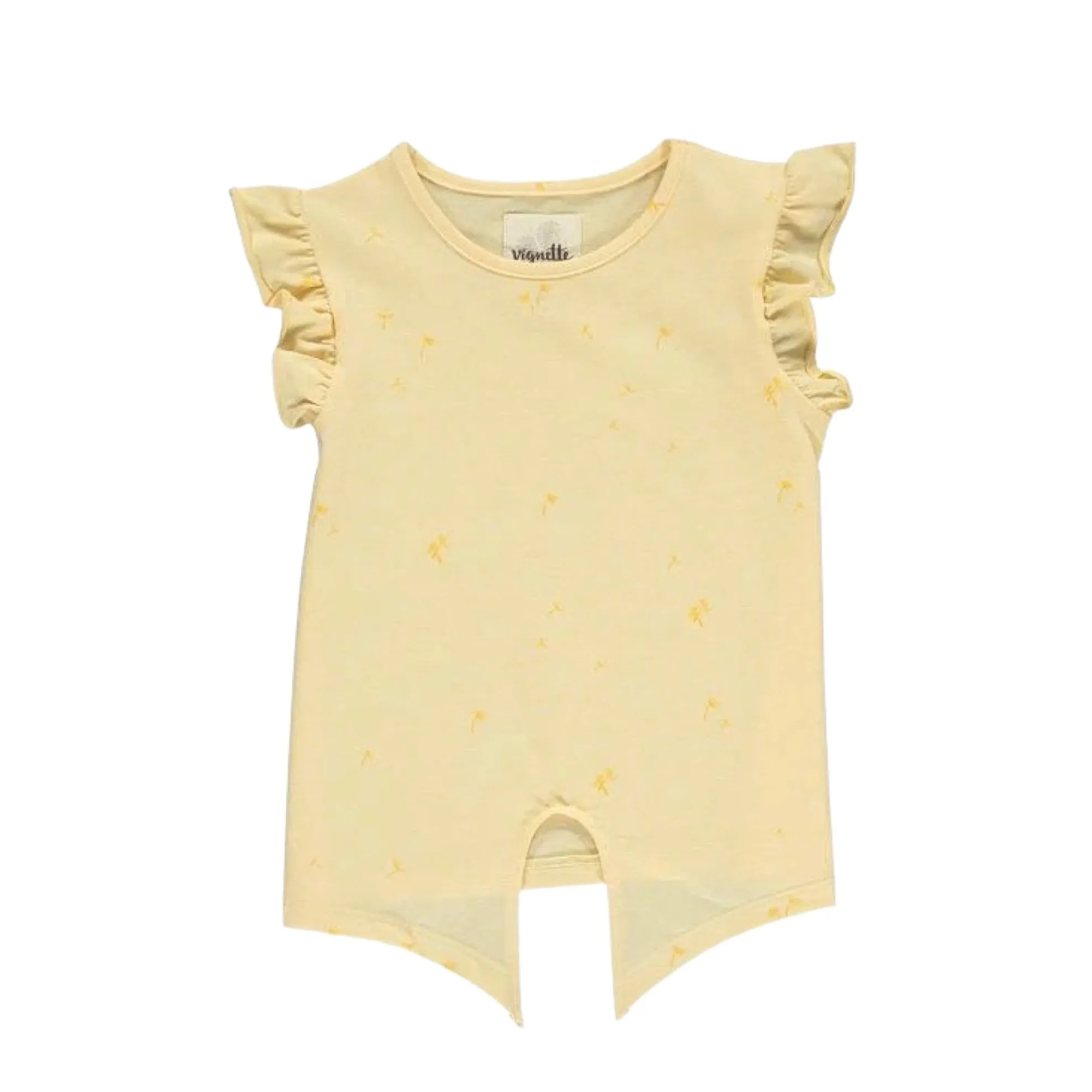 Vignette Poppy T-Shirt - Yellow