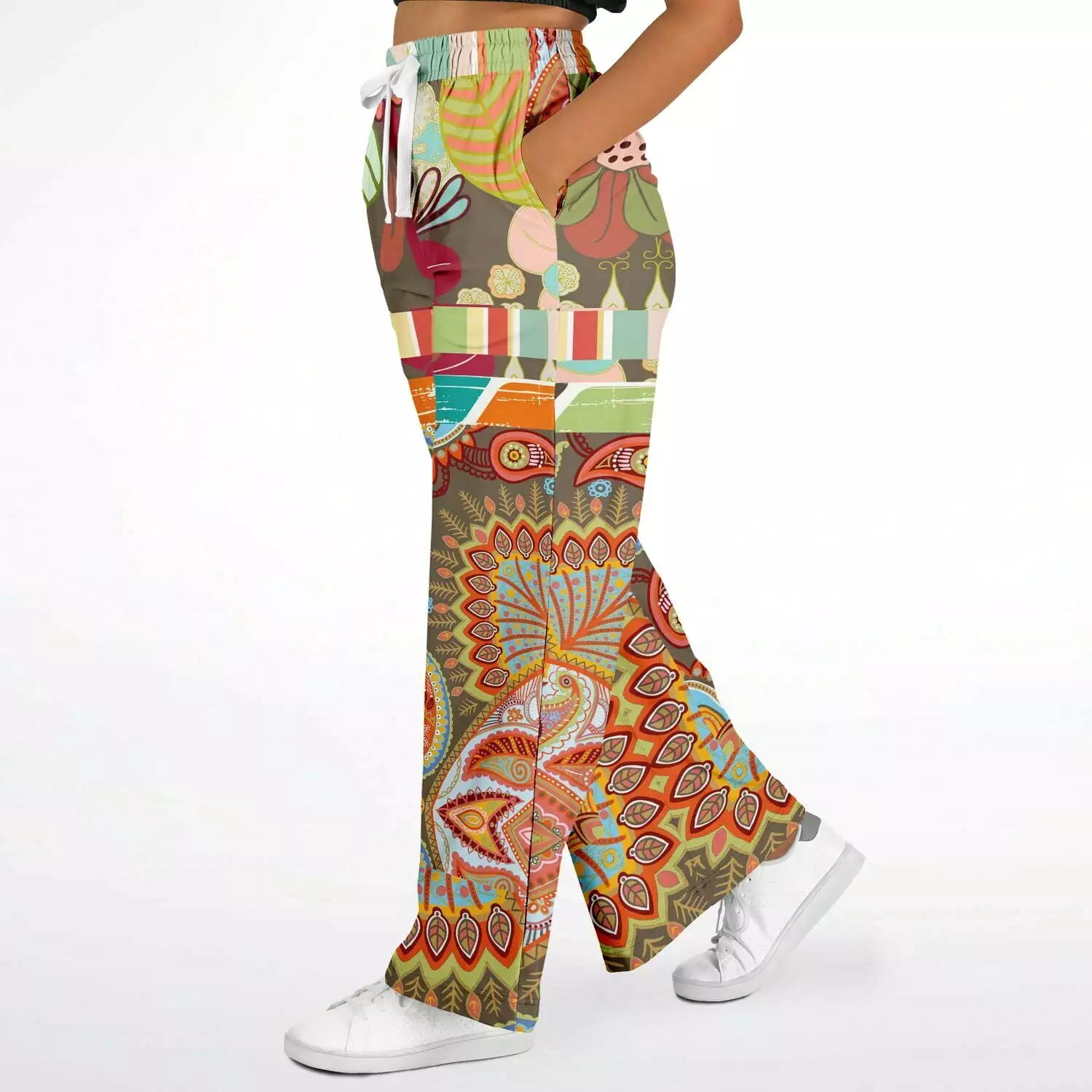 Wyatt Earth Eco-Poly Stretchy Phat Bellbottoms